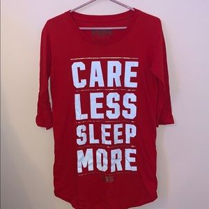 Victoria’s Secret pink pyjamas